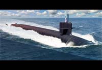 Picture of the USS Columbia (SSBN-826)