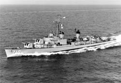 Picture of the USS Gearing (DD-710)