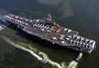 Picture of the USS Ranger (CV-61)
