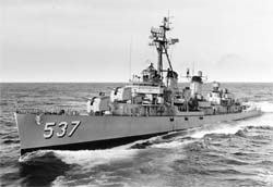 Picture of the USS The Sullivans (DD-537)