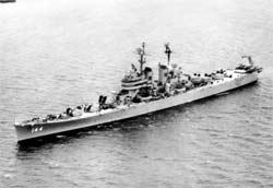 Picture of the USS Worcester (CL-144)