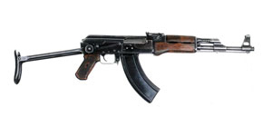 Image of the Kalashnikov AKS (AK-S)