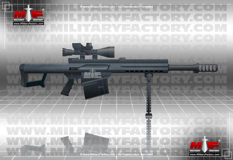 Image of the Barrett XM109 OSW (Objective Sniper Weapon)