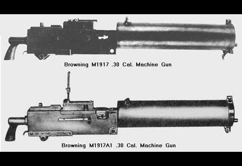 Image of the Browning M1917 (Model 1917)