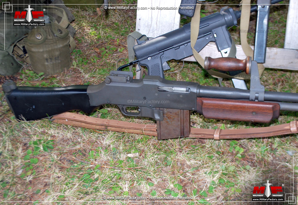 Image of the Browning M1918 BAR (Browning Automatic Rifle)