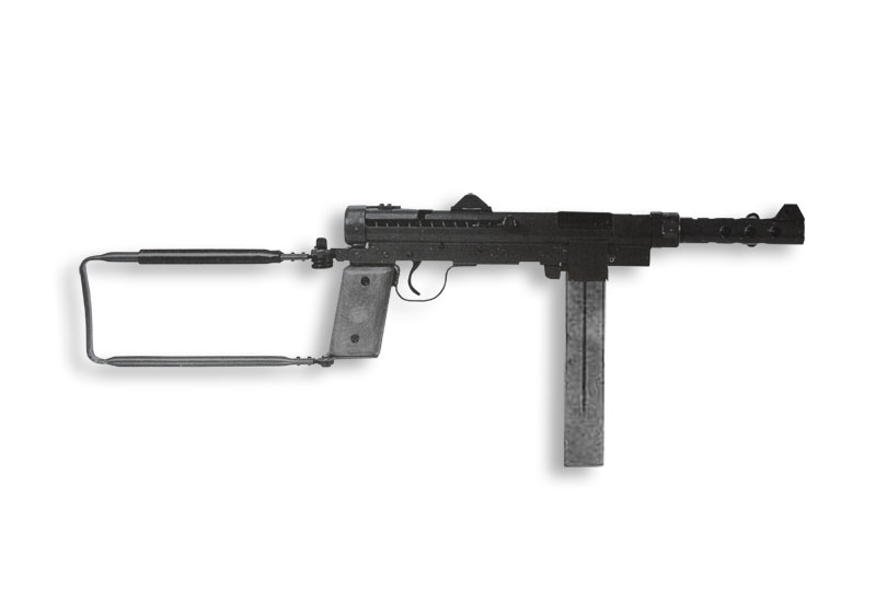 Image of the Carl-Gustav m/45 (Kulsprutepistol m/45 / Kpist m/45 / Swedish K)
