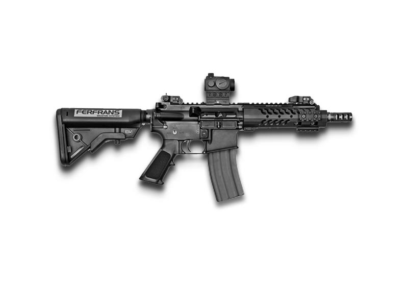 Image of the FERFRANS SOAR (Special Operations Assault Rifle)