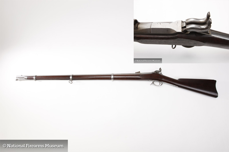 Image of the Lindsay Model 1863 U.S. Double Rifle