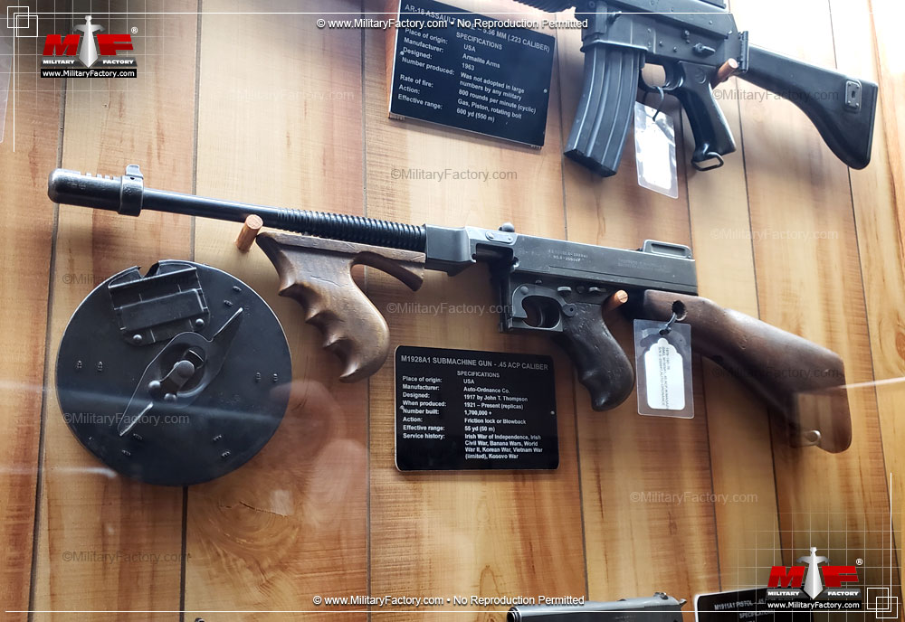 Image of the M1 Thompson (Tommy Gun)