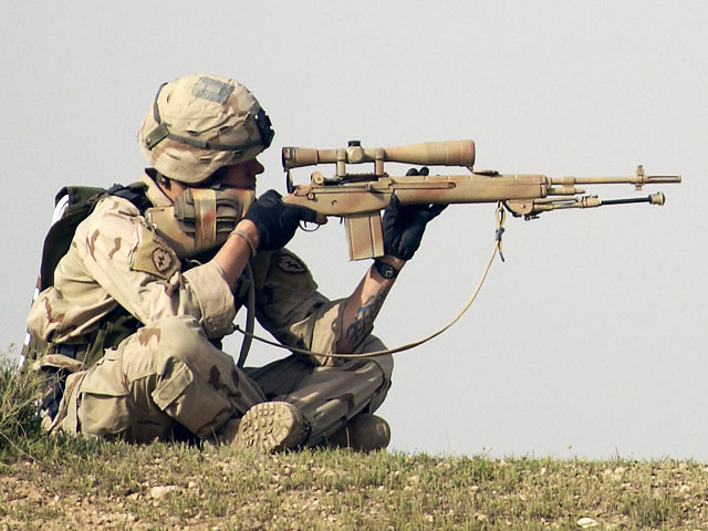 Image of the Rock Island Arsenal M21 Sniper Weapon System (SWS)