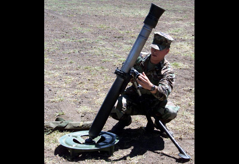 Image of the M252, 81mm Mortar