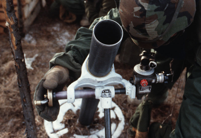 Image of the M29, 81mm Mortar