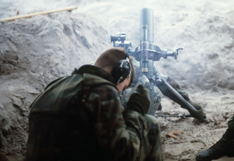 M29, 81mm Mortar