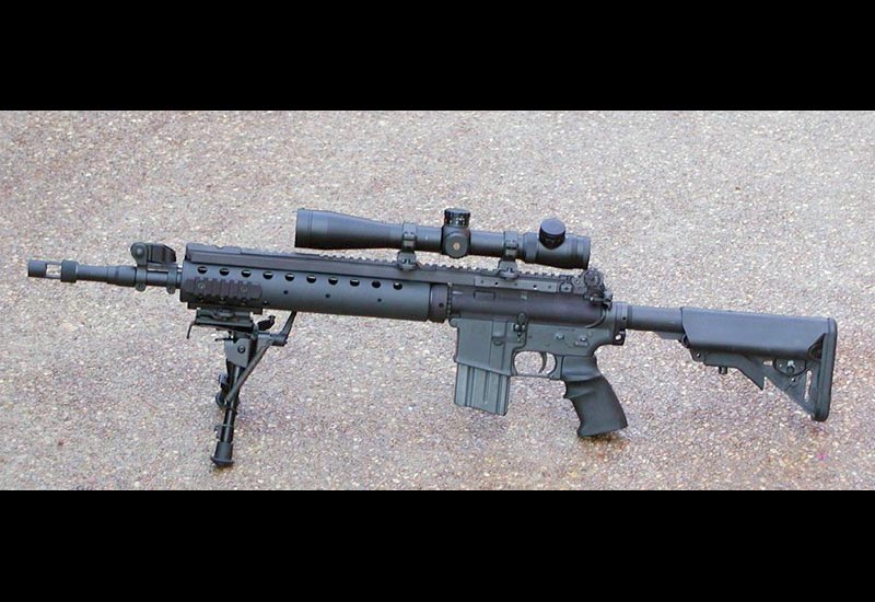 Image of the United States Navy Mark 12 Special Purpose Rifle (Mk 12 SPR)