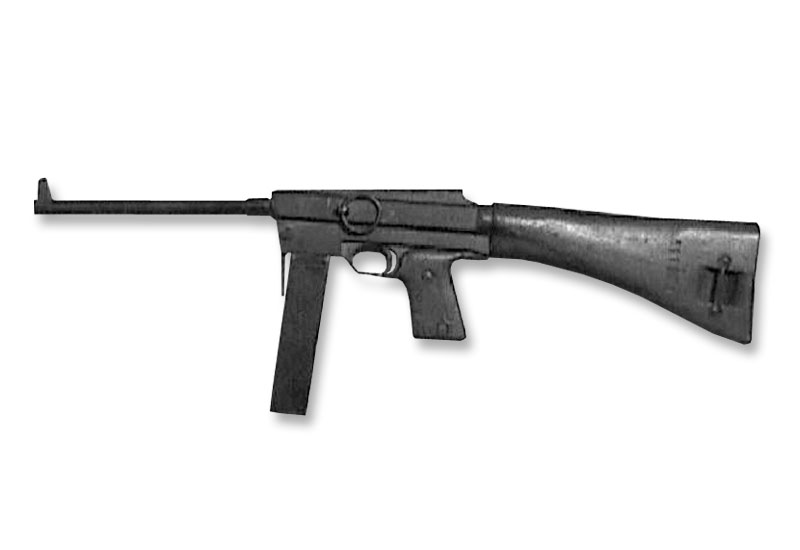 Image of the MAS 38 (Pistolet Mitrailleur MAS modele 38)