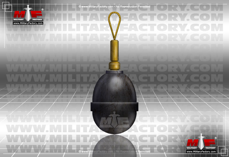 Image of the Model 1917 Eihandgranate (Egg Grenade / Mle 1917)