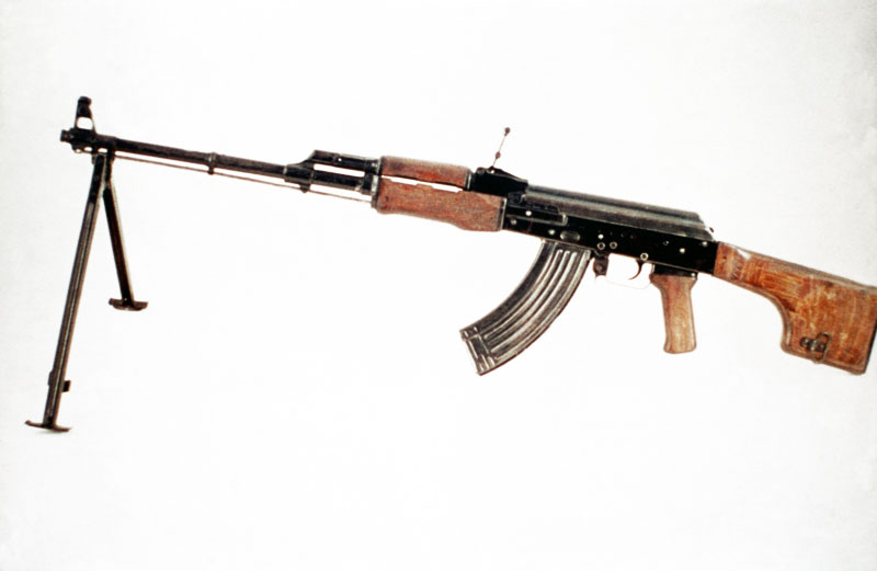 Image of the Izhmash RPK (Ruchnoy Pulemyot Kalashnikova)