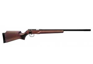 Right side profile view of the Anschutz Model 64 MP-R bolt-action rifle