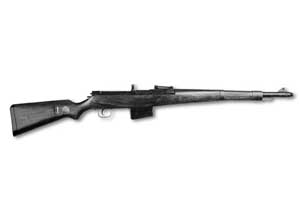 Right side view of the Gewehr Gew 41 semi-automatic rifle