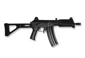 Right side view of the Israeli IMI Galil MAR Micro-Assault Rifle