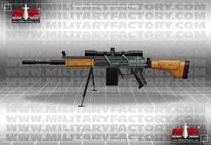 IWI Galil Sniper (Galatz) Semi-Automatic Sniper Rifle / Designated ...