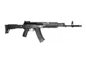 Left side view of the Kalashnikov AK-12 assault rifle