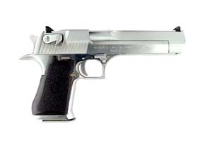 Right side view of the Magnum Research Desert Eagle handgun
