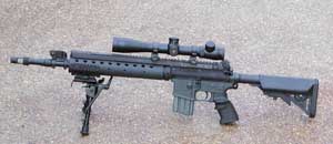 Left side view of the Mk 12 SPR on display