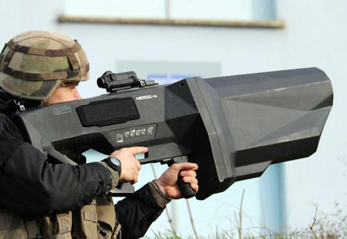 Details of the new French NEROD F5-5 counter-drone rifle system