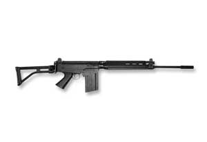 Right side view of the South African R1 Rifle