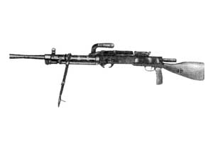 Left side view of the RP-46 company-level machine gun