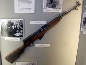 Thumbnail picture of the Soviet SKS semi-automatic rifle